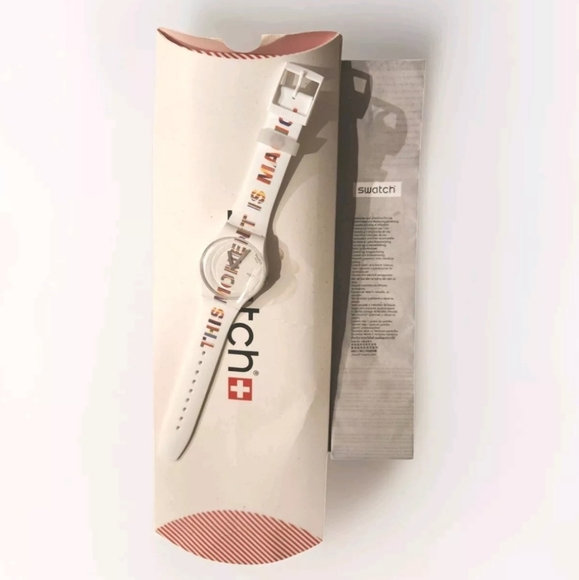 Swatch watch TIME'S MAGIC SUOZ330 Designed by Dorothy M Yoon New in box - Picture 7 of 7